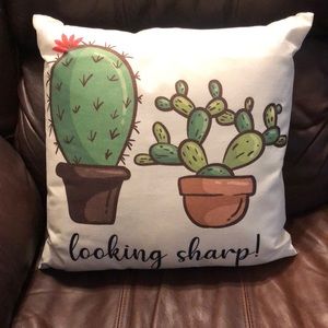 Cactus pillow